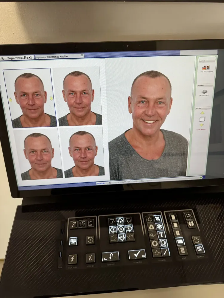 Biometrische Passbilder